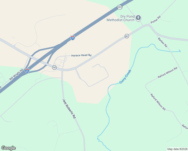 map of restaurants, bars, coffee shops, grocery stores, and more near 1597 Dry Pond Road in Jefferson