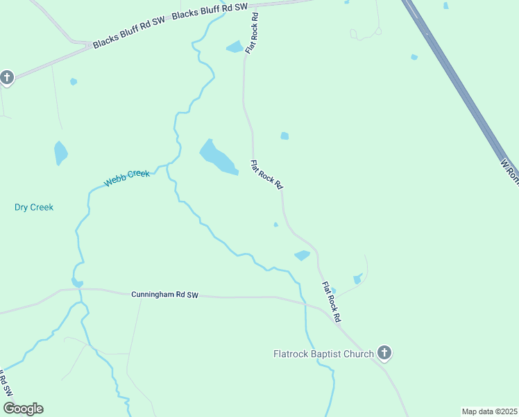 map of restaurants, bars, coffee shops, grocery stores, and more near 400 Flat Rock Road in Rome