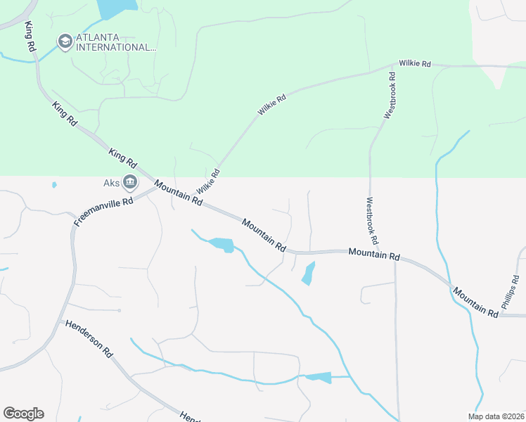 map of restaurants, bars, coffee shops, grocery stores, and more near 2325 Mountain Road in Alpharetta