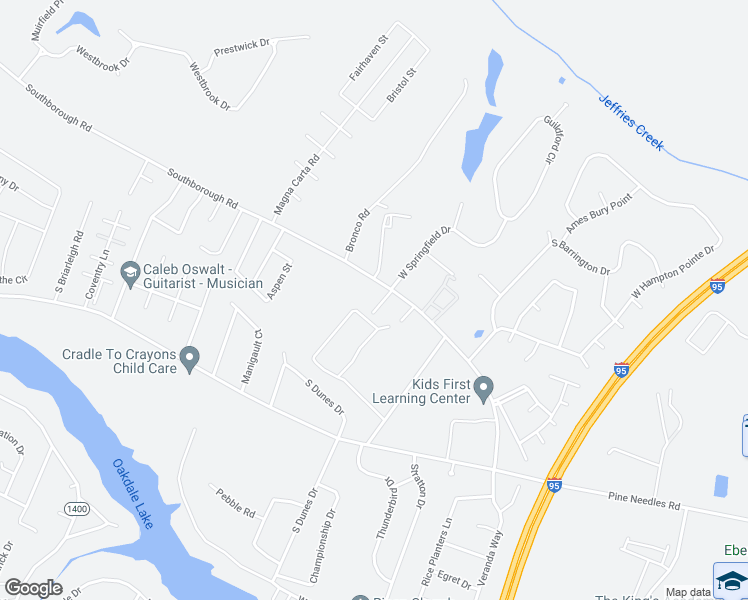 map of restaurants, bars, coffee shops, grocery stores, and more near 3612 Gail Drive in Florence