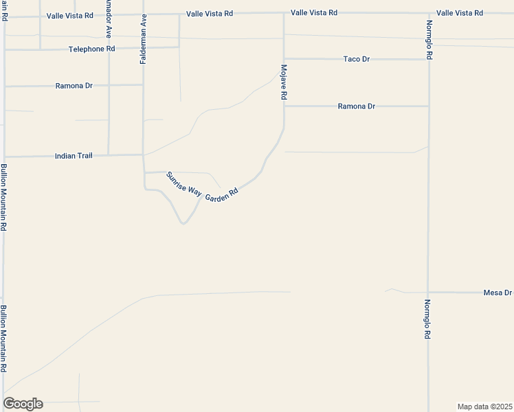 map of restaurants, bars, coffee shops, grocery stores, and more near 3790 Mojave Road in Twentynine Palms