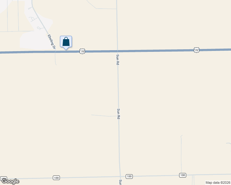 map of restaurants, bars, coffee shops, grocery stores, and more near 930 Sun Road in Plainview