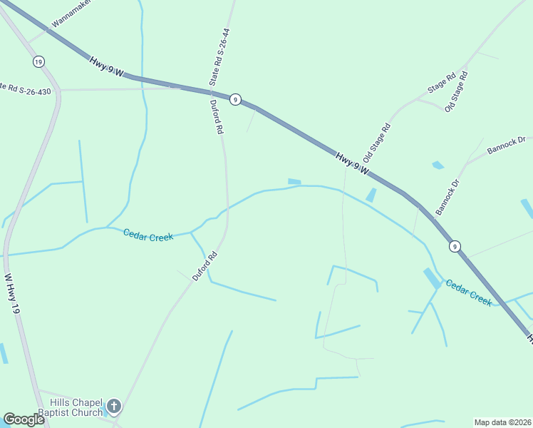 map of restaurants, bars, coffee shops, grocery stores, and more near in Nichols