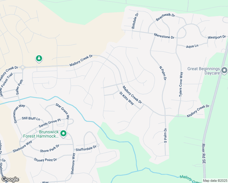 map of restaurants, bars, coffee shops, grocery stores, and more near 108 Hillshire Drive in Winnabow