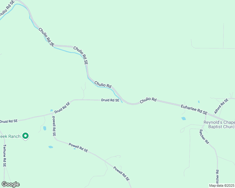 map of restaurants, bars, coffee shops, grocery stores, and more near Chulio Road in Rome