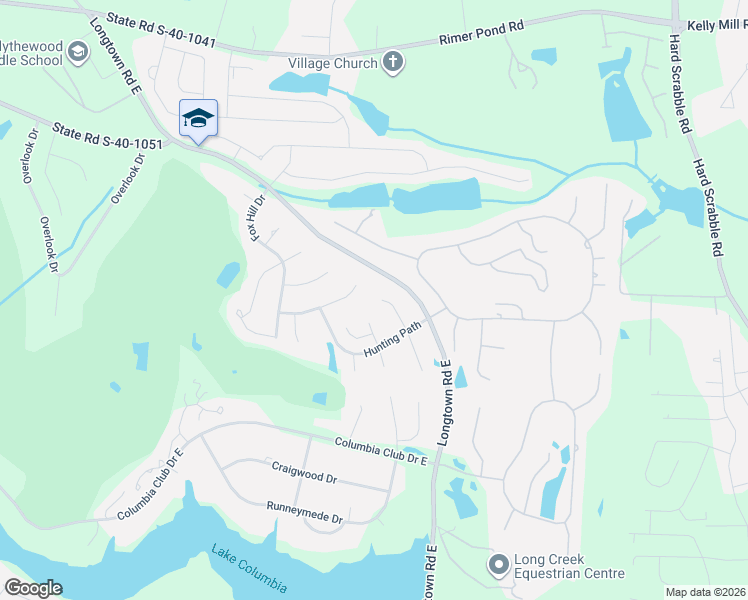 map of restaurants, bars, coffee shops, grocery stores, and more near 18 East Wessex Way in Blythewood