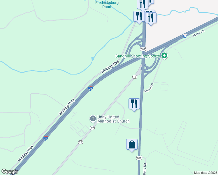 map of restaurants, bars, coffee shops, grocery stores, and more near 1264 Fort Jackson Road in Lugoff