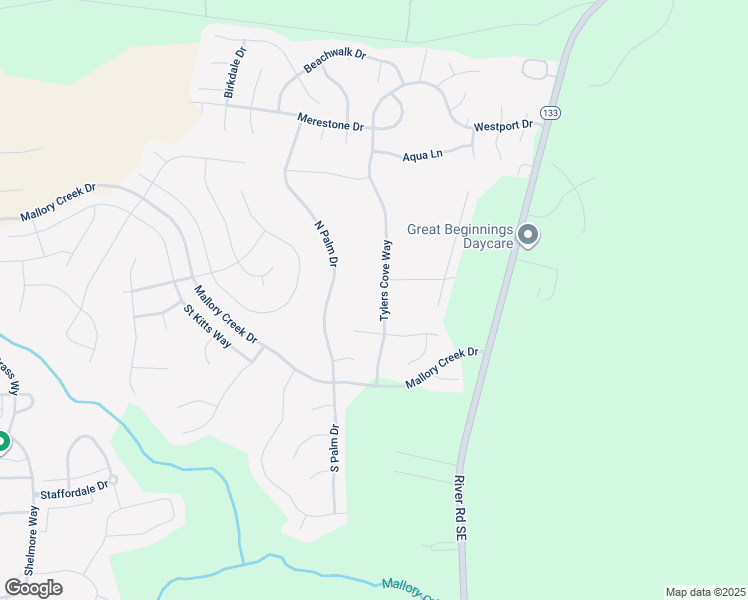 map of restaurants, bars, coffee shops, grocery stores, and more near 135 Tylers Cove Way in Winnabow