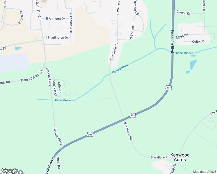 map of restaurants, bars, coffee shops, grocery stores, and more near 721 South Wallace Road in Florence