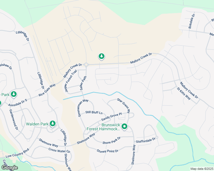 map of restaurants, bars, coffee shops, grocery stores, and more near 8405 Paramount Point in Winnabow