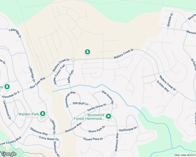 map of restaurants, bars, coffee shops, grocery stores, and more near 8361 Paramount Point in Winnabow