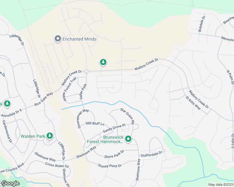 map of restaurants, bars, coffee shops, grocery stores, and more near 1382 Star Grass Way in Winnabow