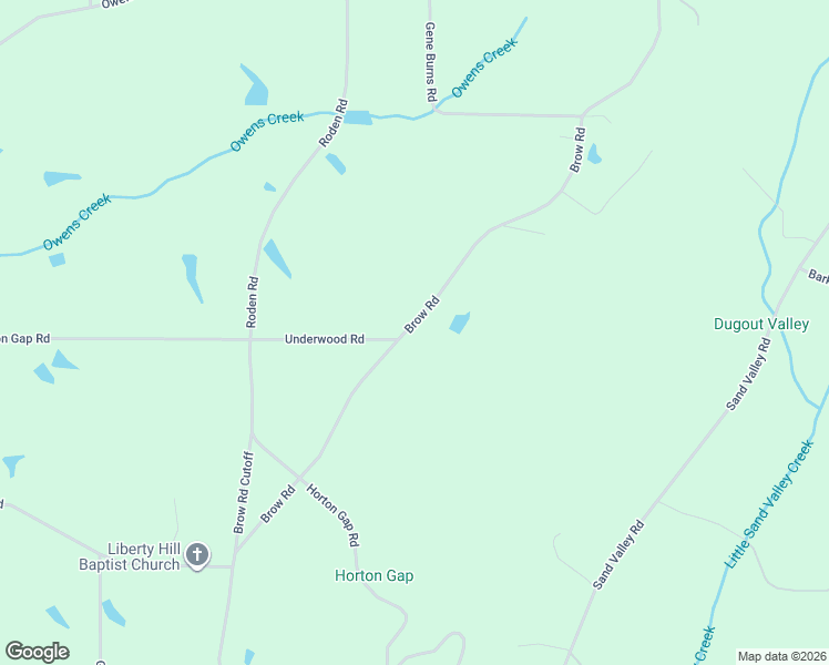 map of restaurants, bars, coffee shops, grocery stores, and more near 3144 Brow Road in Boaz