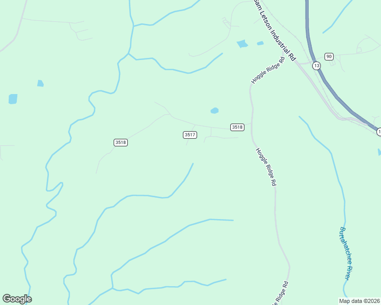 map of restaurants, bars, coffee shops, grocery stores, and more near 123 County Road 3517 in Haleyville