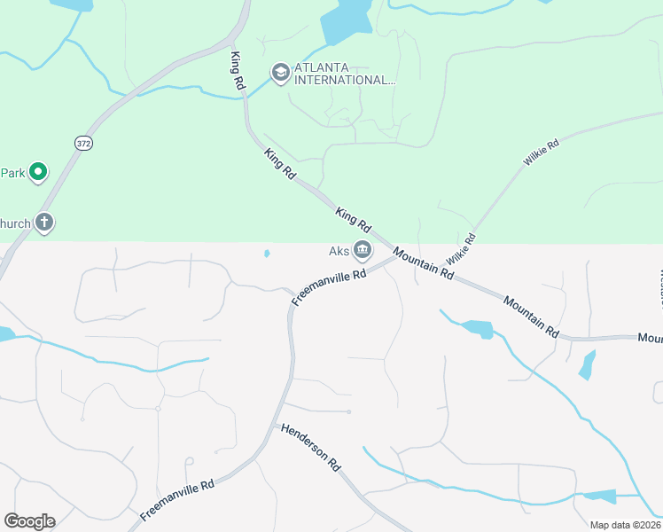 map of restaurants, bars, coffee shops, grocery stores, and more near 16560 Freemanville Road in Alpharetta