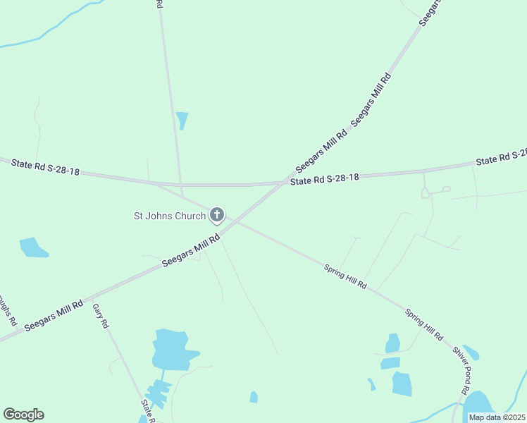 map of restaurants, bars, coffee shops, grocery stores, and more near 802 Seegars Mill Road in Camden