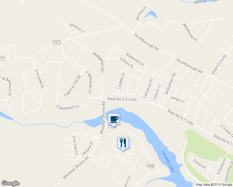 map of restaurants, bars, coffee shops, grocery stores, and more near 4226 Rodanthe Circle in Florence