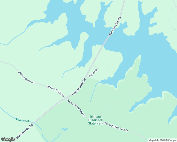 map of restaurants, bars, coffee shops, grocery stores, and more near 2375 Ruckersville Rd in Elberton