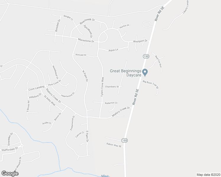 map of restaurants, bars, coffee shops, grocery stores, and more near 218 Chambers Street in Winnabow