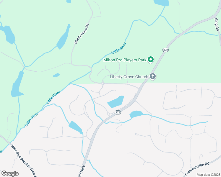 map of restaurants, bars, coffee shops, grocery stores, and more near 16564 Waxmyrtle Road in Milton