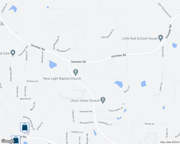 map of restaurants, bars, coffee shops, grocery stores, and more near 110 Wood Gate Drive in Canton