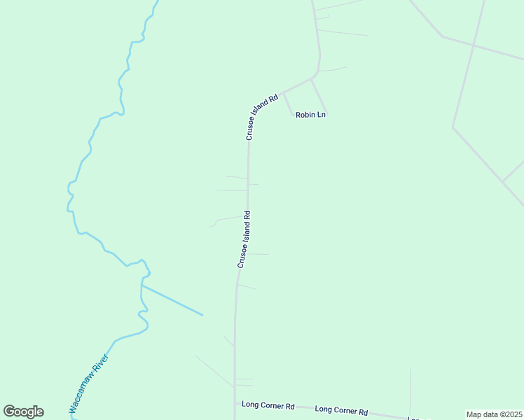 map of restaurants, bars, coffee shops, grocery stores, and more near 1280 Crusoe Island Road in Whiteville