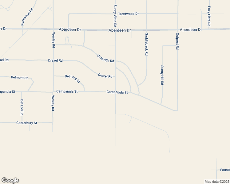 map of restaurants, bars, coffee shops, grocery stores, and more near 60926 Campanula Street in Joshua Tree