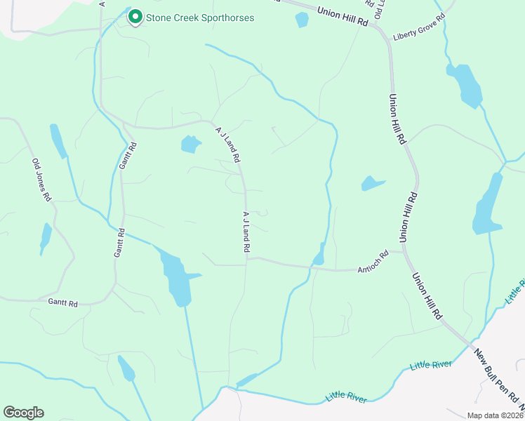 map of restaurants, bars, coffee shops, grocery stores, and more near 750 A J Land Road in Canton