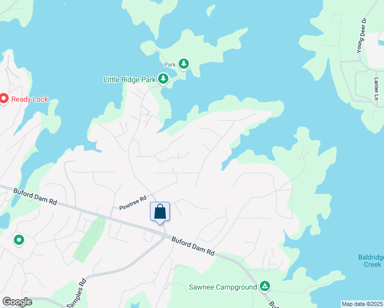 map of restaurants, bars, coffee shops, grocery stores, and more near 3620 Deep Cove Drive in Cumming