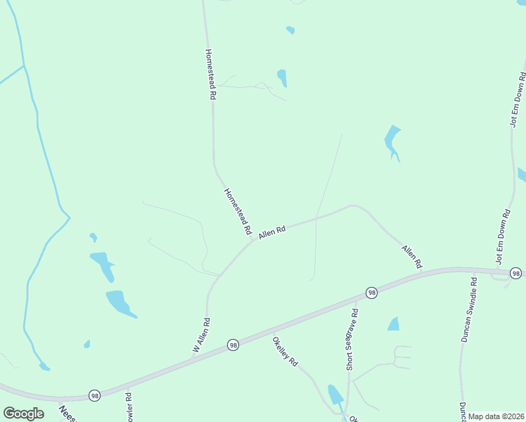 map of restaurants, bars, coffee shops, grocery stores, and more near 70 Homestead Road in Danielsville