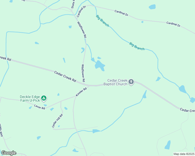map of restaurants, bars, coffee shops, grocery stores, and more near 1629 Cedar Creek Road in Blythewood