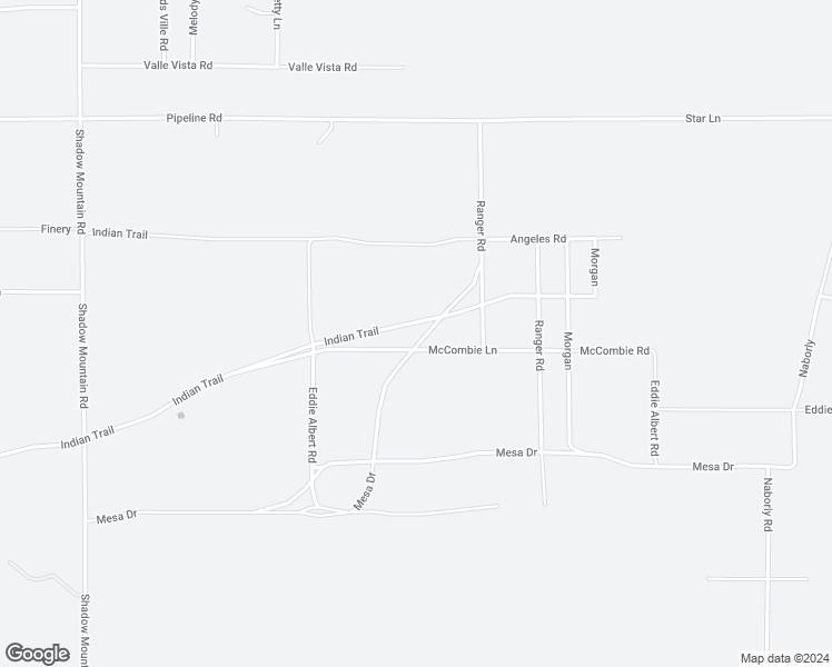 map of restaurants, bars, coffee shops, grocery stores, and more near 83850 McCombie Road in Twentynine Palms