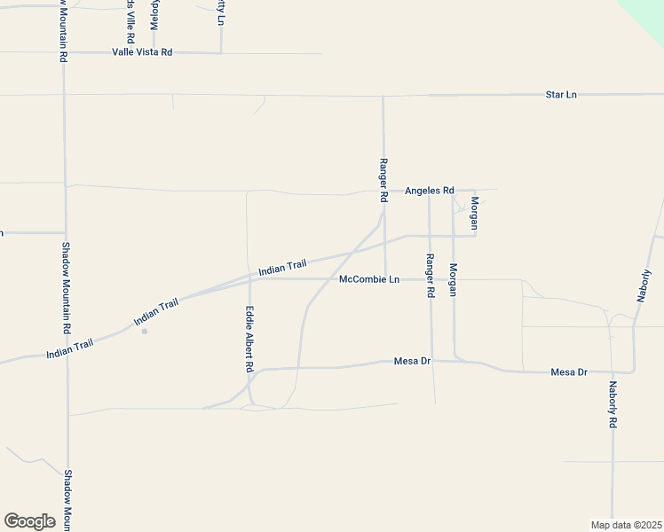 map of restaurants, bars, coffee shops, grocery stores, and more near 83850 McCombie Road in Twentynine Palms