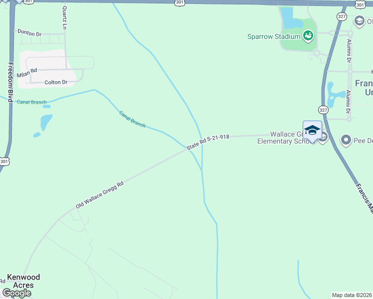 map of restaurants, bars, coffee shops, grocery stores, and more near 556 Old Wallace Gregg Road in Florence