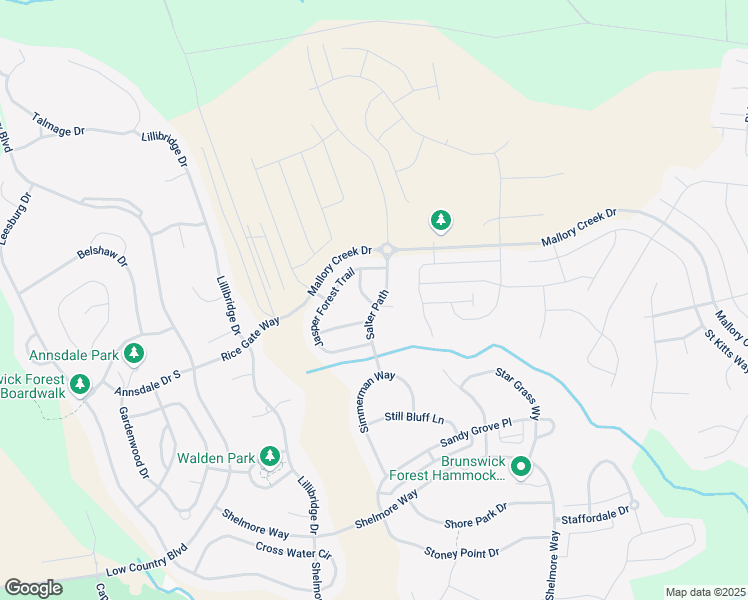 map of restaurants, bars, coffee shops, grocery stores, and more near 7325 Oakland Country Court in Winnabow