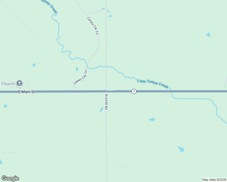 map of restaurants, bars, coffee shops, grocery stores, and more near 3280 East Main Street in Fort Towson