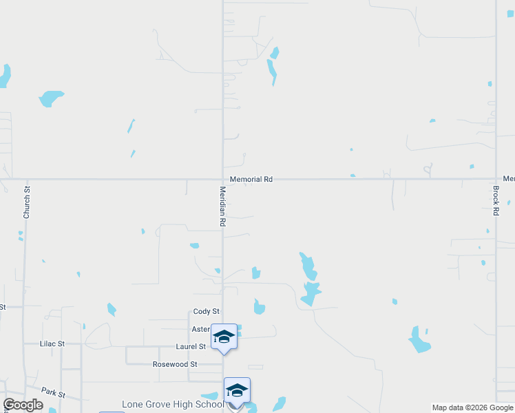 map of restaurants, bars, coffee shops, grocery stores, and more near 6892 Meridian Road in Ardmore