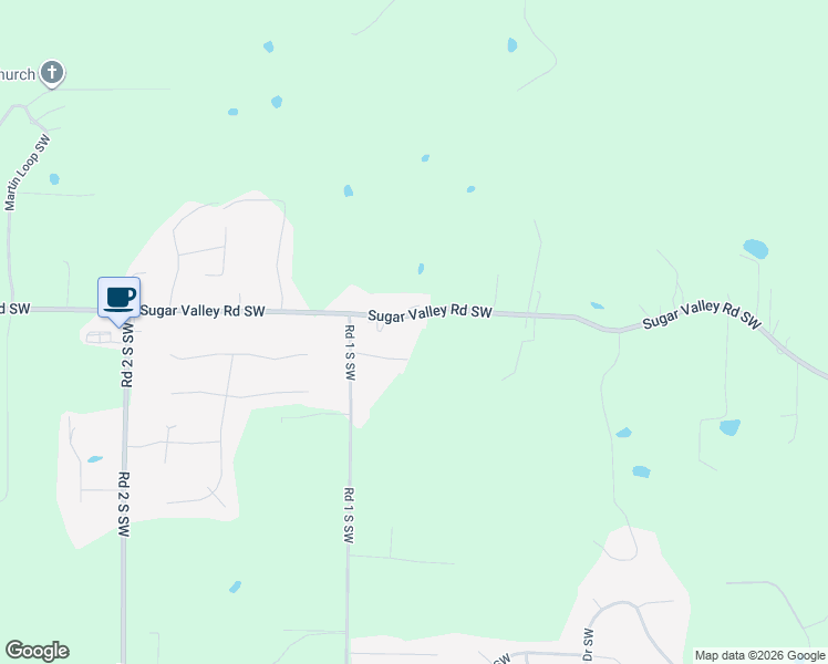 map of restaurants, bars, coffee shops, grocery stores, and more near 865 Sugar Valley Road Southwest in Cartersville