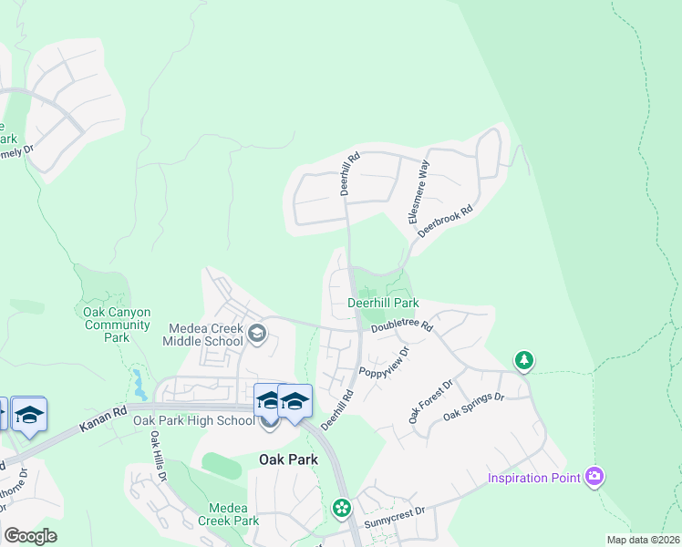 map of restaurants, bars, coffee shops, grocery stores, and more near 1244 Heatherview Drive in Oak Park