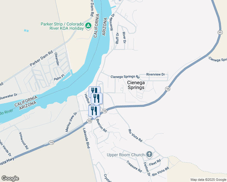 map of restaurants, bars, coffee shops, grocery stores, and more near 31602 Storage Place Road in Parker