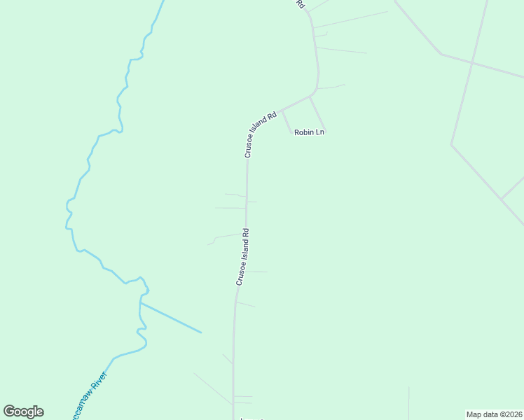 map of restaurants, bars, coffee shops, grocery stores, and more near 1348 Crusoe Island Road in Whiteville