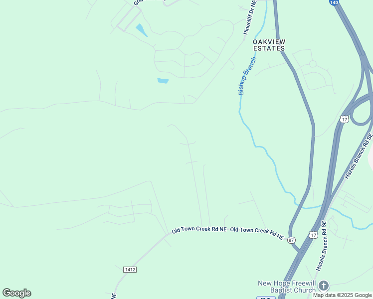 map of restaurants, bars, coffee shops, grocery stores, and more near 7145 Canopy Drive Northeast in Leland