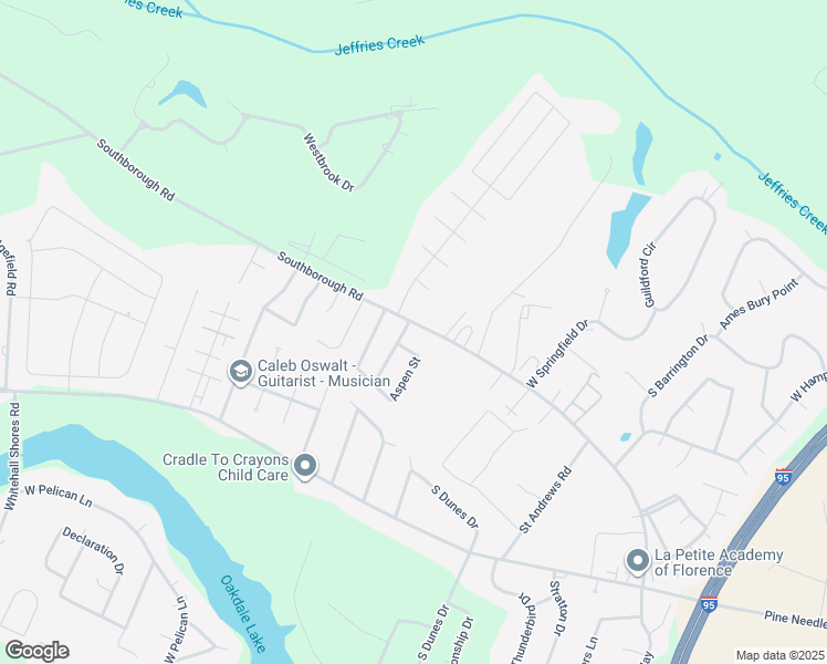 map of restaurants, bars, coffee shops, grocery stores, and more near 3794 Southborough Road in Florence