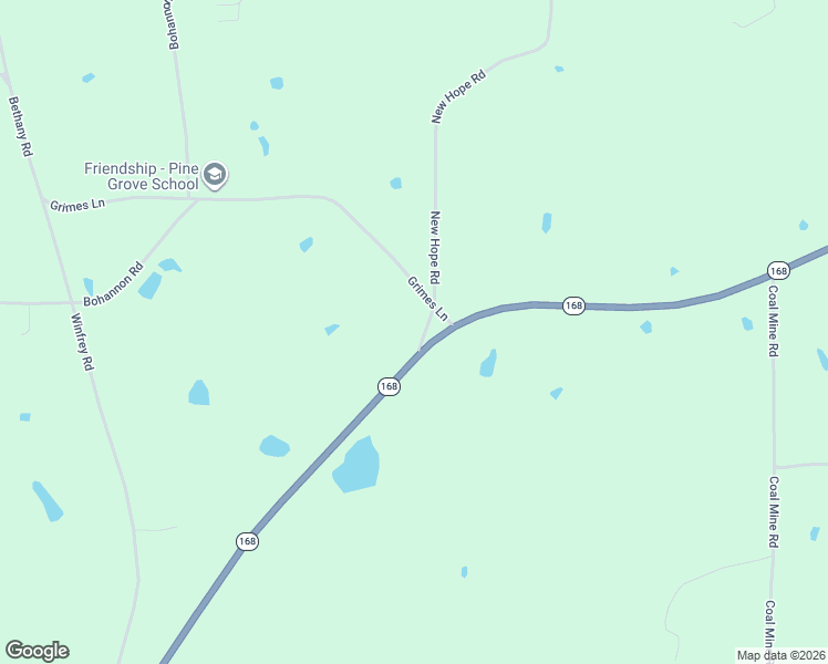 map of restaurants, bars, coffee shops, grocery stores, and more near 7 New Hope Road in Boaz