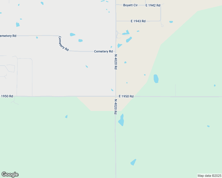map of restaurants, bars, coffee shops, grocery stores, and more near 194867 North 4290 Road in Rattan