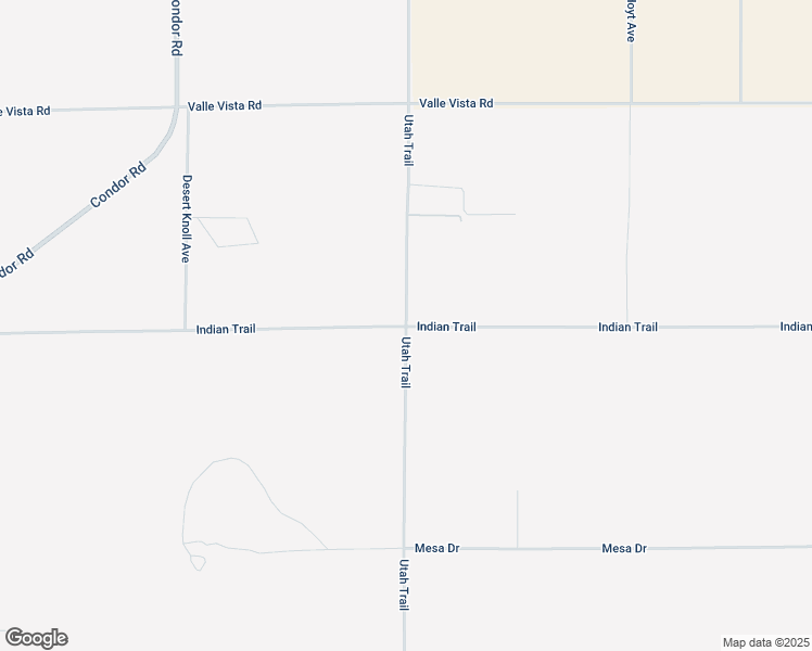 map of restaurants, bars, coffee shops, grocery stores, and more near Indian Trail in Twentynine Palms