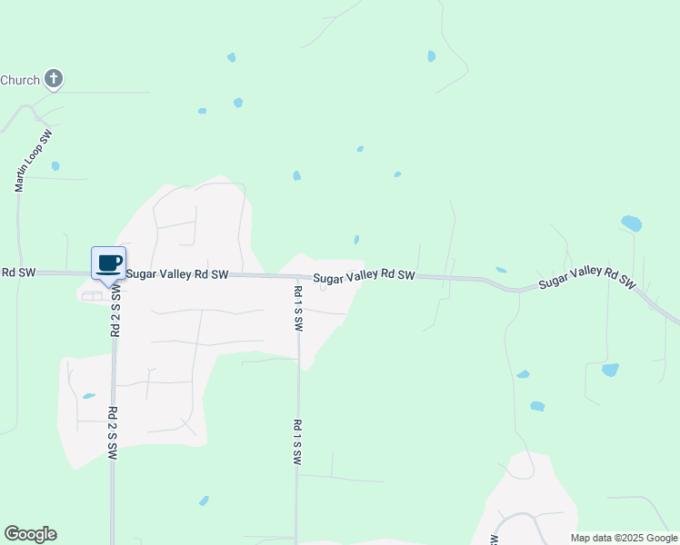 map of restaurants, bars, coffee shops, grocery stores, and more near 884 Sugar Valley Road Southwest in Cartersville