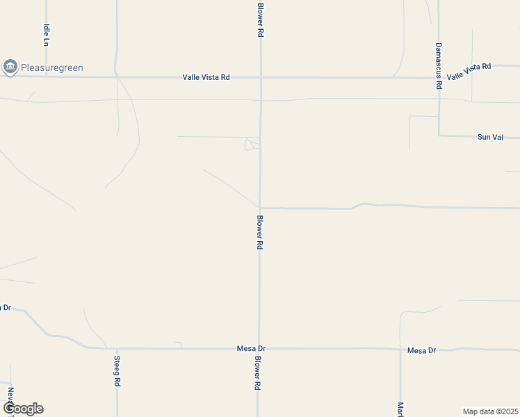 map of restaurants, bars, coffee shops, grocery stores, and more near Blower Road in San Bernardino County