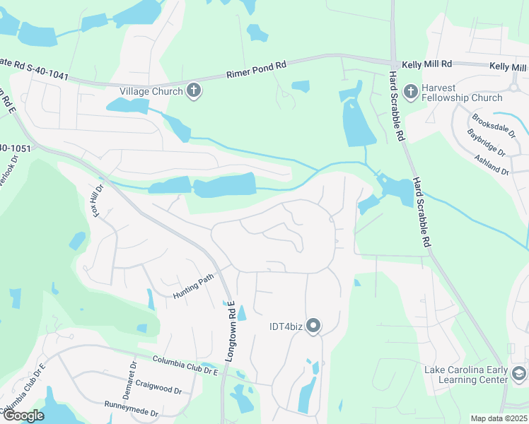 map of restaurants, bars, coffee shops, grocery stores, and more near 512 Cartgate Circle in Blythewood