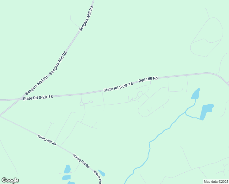 map of restaurants, bars, coffee shops, grocery stores, and more near 1503 Red Hill Road in Camden